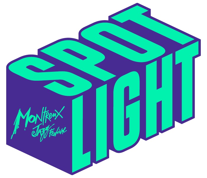 logo spotlight fond blanc